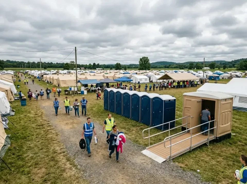 disaster-relief-camp-restrooms-010 — frequently asked questions, Dumpster & Portable Bathrooms Rental in White Marsh, MD
